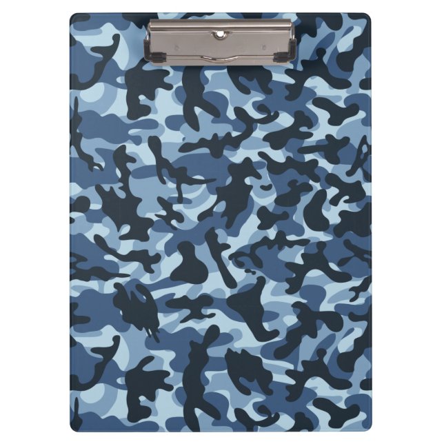 Carpeta De Pinza Camuflaje azul (Anverso)