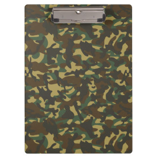 Carpeta De Pinza Camuflaje de bosque
