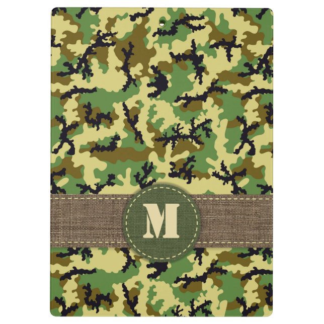 Carpeta De Pinza Camuflaje de Woodland (Reverso)