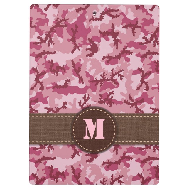 Carpeta De Pinza Camuflaje rosa (Reverso)