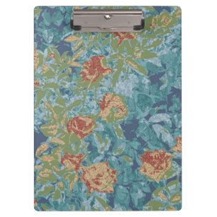 Carpeta De Pinza Camuflaje y flores