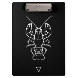 Carpeta De Pinza Cancer Zodiac Sign - 