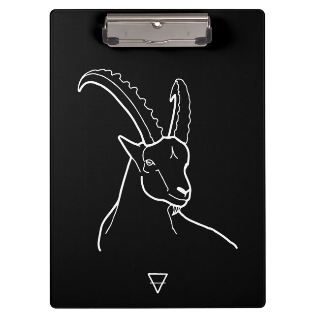 Carpeta De Pinza Capricorn Zodiac Sign -  (Anverso)