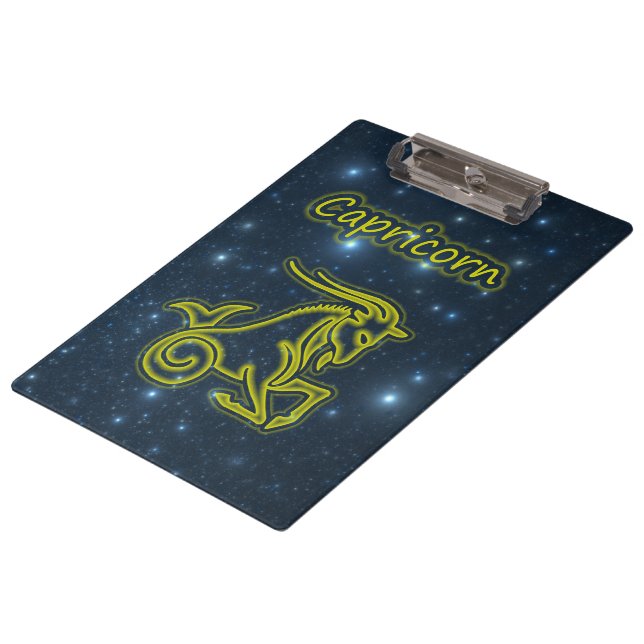 Carpeta De Pinza Capricornio brillante (Angular)