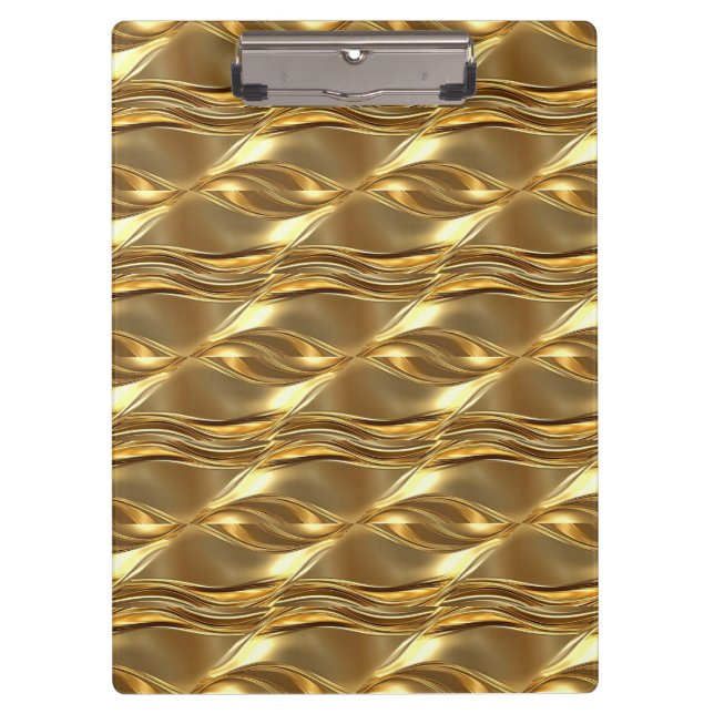 Carpeta De Pinza Captivating gold pattern (Anverso)