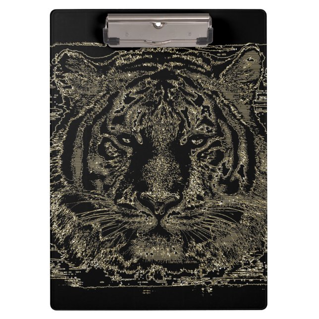 Carpeta De Pinza Cara de tigre #5 (Anverso)