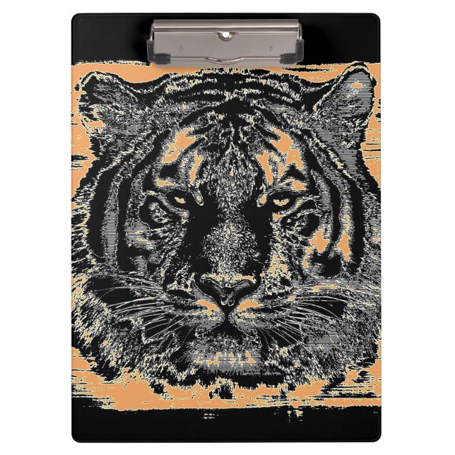 Carpeta De Pinza Cara de tigre #6 (Anverso)