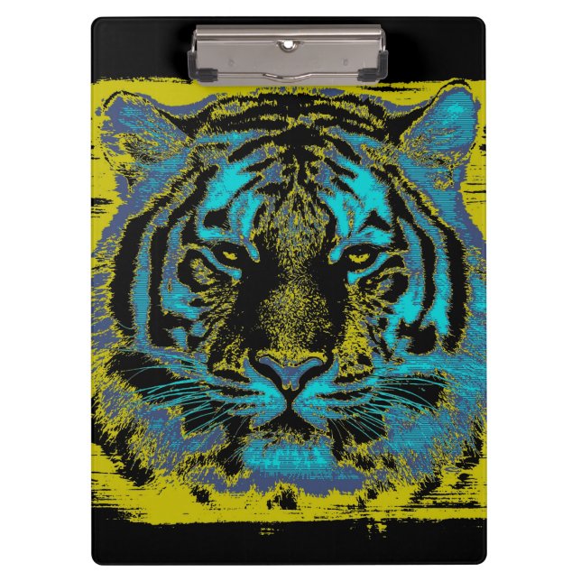 Carpeta De Pinza Cara de tigre #7 (Anverso)