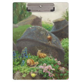 Carpeta De Pinza Caracoles en un Jardín de Rock (por H.A. Brendekil