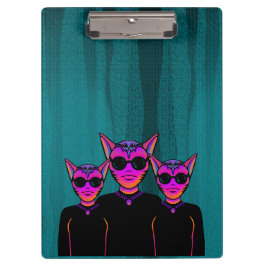 Carpeta De Pinza Carácter Felino