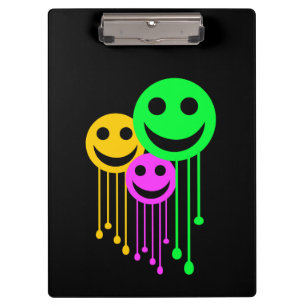 Carpeta De Pinza Caras sonrientes