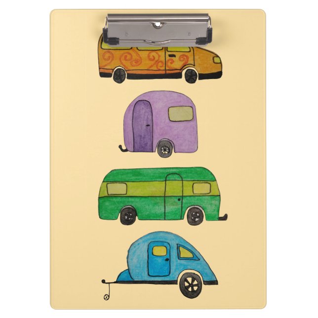 Carpeta De Pinza Caravanas de camping (Anverso)
