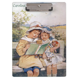 Carpeta De Pinza CAROLINA ~ GORGEUS VINTAGE Art ~ Evelyn S Hardy ~
