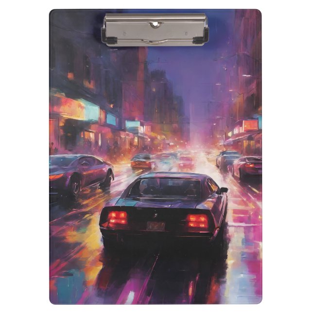 Carpeta De Pinza Carreras dinámica de Cityscape (Anverso)