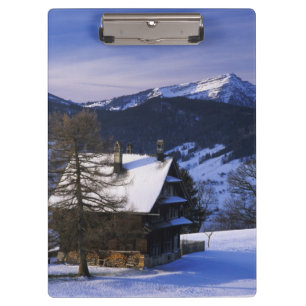 Carpeta De Pinza Casa de granja y Monte Rigi y Pilatus,