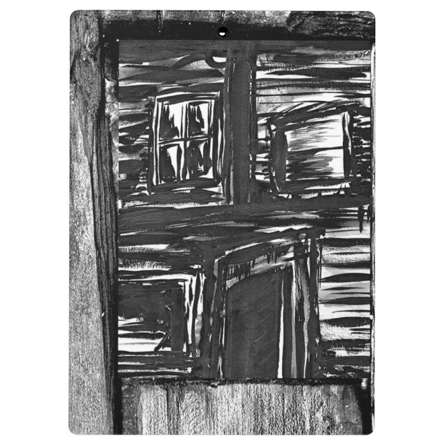 Carpeta De Pinza Casa del engaño (Reverso)