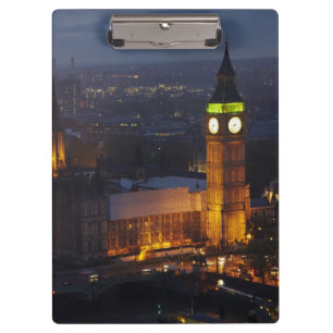 Carpeta De Pinza Casas del Parlamento, Big Ben, Westminster