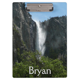 Carpeta De Pinza Cascada Bridalveil en el Parque Nacional Yosemite