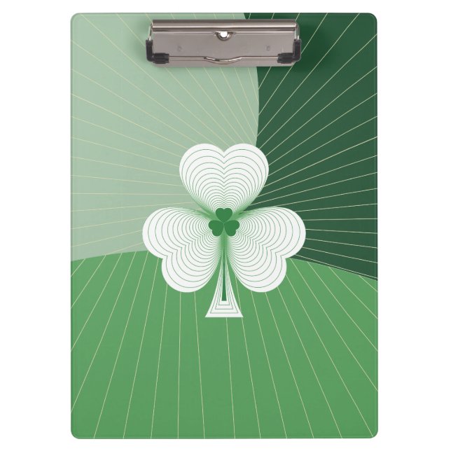 Carpeta De Pinza Cascada de Shamrock (Anverso)