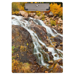 Carpeta De Pinza Cascada en el Parque Nacional Grand Teton