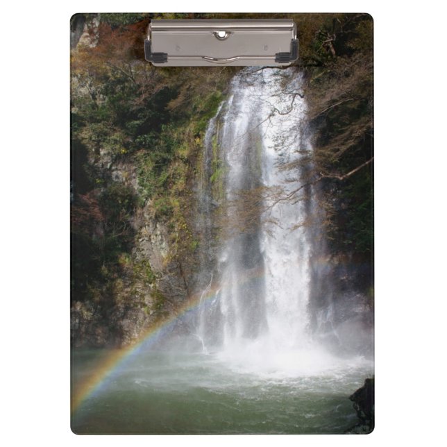 Carpeta De Pinza Cascada y arcoiris (Anverso)