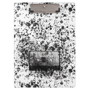 Carpeta De Pinza Casete de audio retro