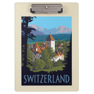 Carpeta De Pinza Castillo de Chillon   Suiza