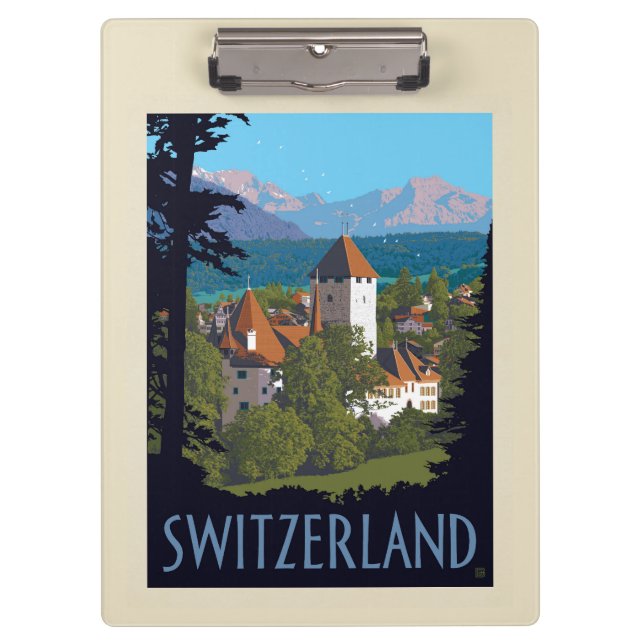 Carpeta De Pinza Castillo de Chillon | Suiza (Anverso)
