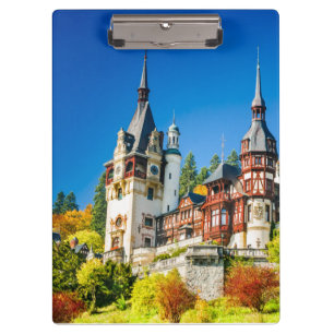 Carpeta De Pinza Castillo de Peles desde Sinaia