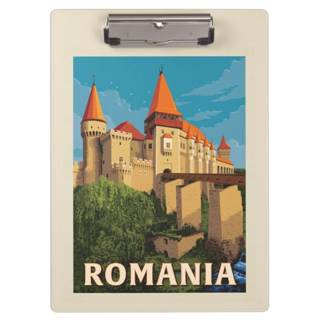 Carpeta De Pinza Castillo de Peles Rumania (Anverso)