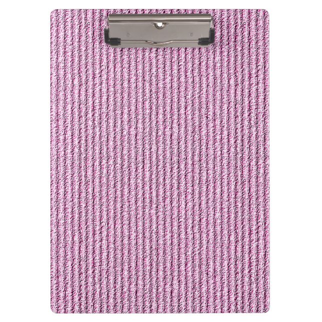 Carpeta De Pinza Casual Pink Corduroy Stripe Pattern (Anverso)
