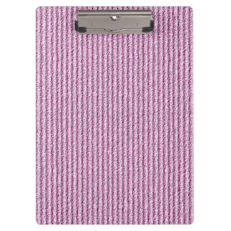 Carpeta De Pinza Casual Pink Corduroy Stripe Pattern