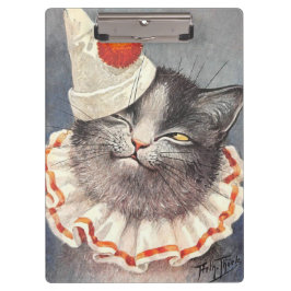 Carpeta De Pinza Cat Clown by Arthur Thiele 