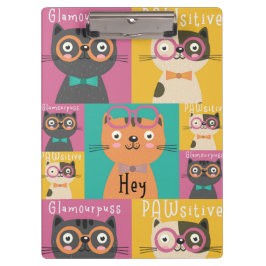 Carpeta De Pinza Cat Dice Hey Funny Memes Clipboard