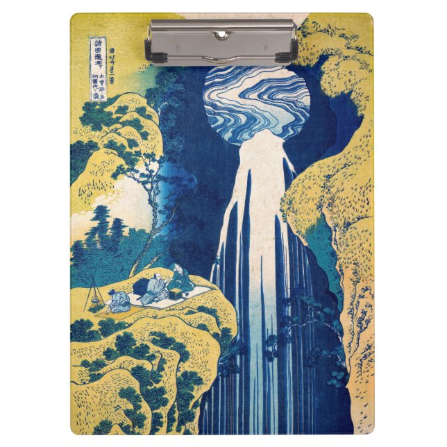 Carpeta De Pinza Cataratas de Katsushika Hokusai - Amida (Anverso)