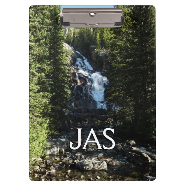 Carpeta De Pinza Cataratas escondidas en el parque nacional de Gran (Anverso)