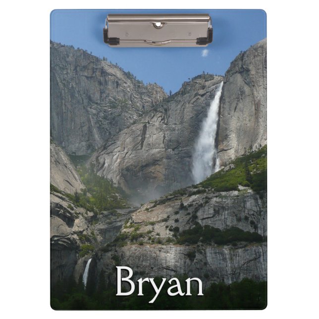 Carpeta De Pinza Cataratas Yosemite III del Parque Nacional Yosemit (Anverso)