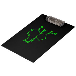 Carpeta De Pinza Catnip Nepetalactona Fórmula Química Molecular