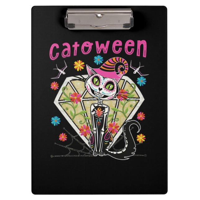 Carpeta De Pinza Catoween Halloween (Anverso)