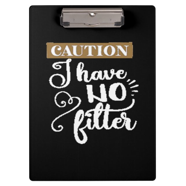 Carpeta De Pinza cautela no tengo filtro (Anverso)