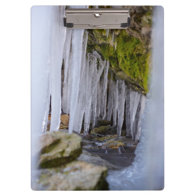 Carpeta De Pinza Cave Icicles (Anverso)