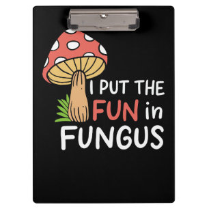 Carpeta De Pinza Cazador De champiñones Puse La Diversión En Fungus