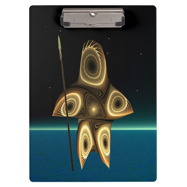 Carpeta De Pinza Cazador inuit fractal (Anverso)