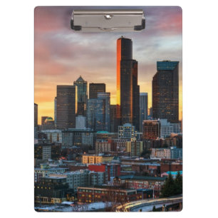 Carpeta De Pinza Centro y Seattle céntrica, Seattle de Columbia
