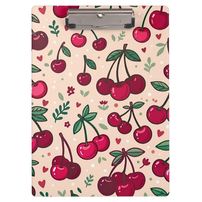 Carpeta De Pinza Cereza Linda  (Anverso)