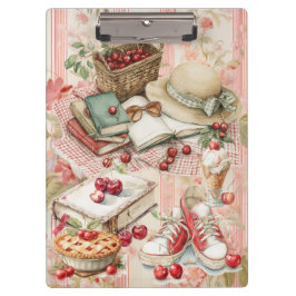 Carpeta De Pinza Cerezas dulces de verano