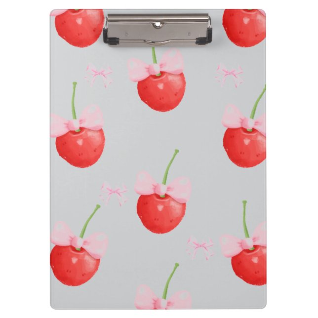 CARPETA DE PINZA CEREZAS ROJAS (Anverso)