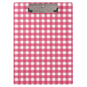 Carpeta De Pinza Cerise gingham