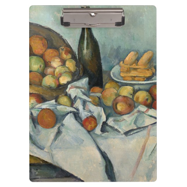 Carpeta De Pinza Cezanne Basket Apples Impresionsionist Art (Anverso)