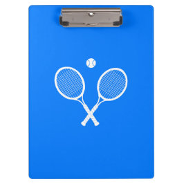 Carpeta De Pinza Chaquetas de tenis con bola en fondo azul
